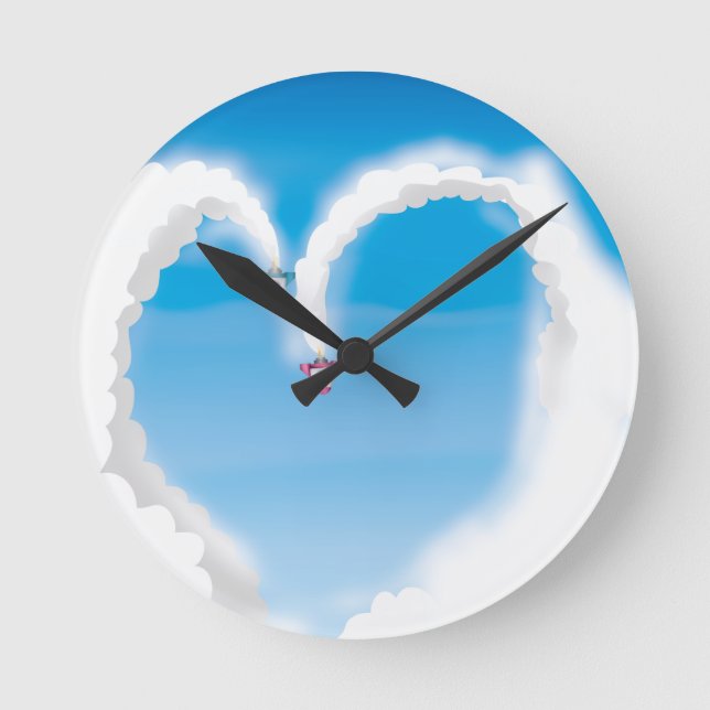 Horloge Ronde Des roquettes ! (Recto)