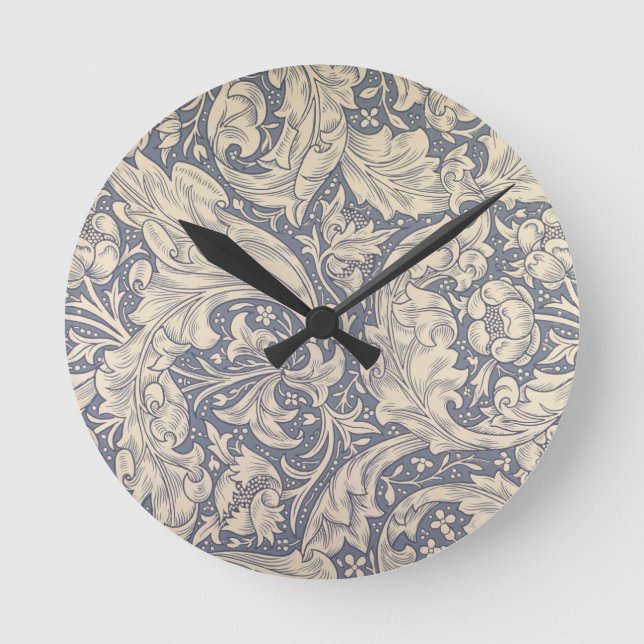 Horloge Ronde Design "Daisy" (textile) (Recto)