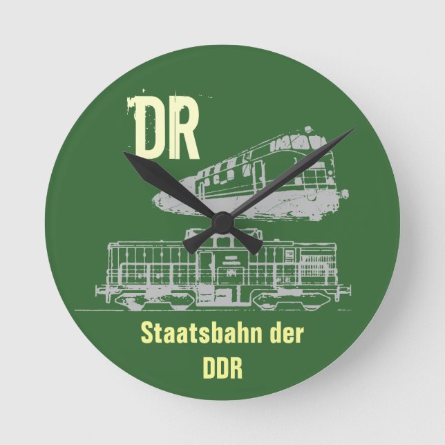 Horloge Ronde Design de Reichsbahn (Recto)