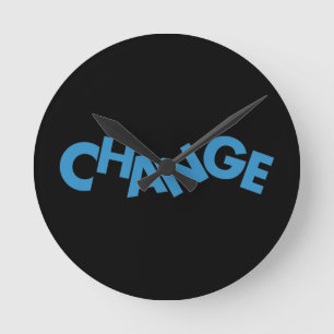 Horloge Ronde Design graphique moderne, créatif et ludique du ch
