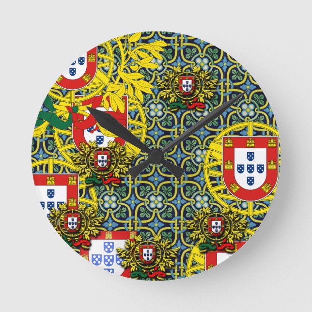 Horloge Ronde Design portugais (Recto)