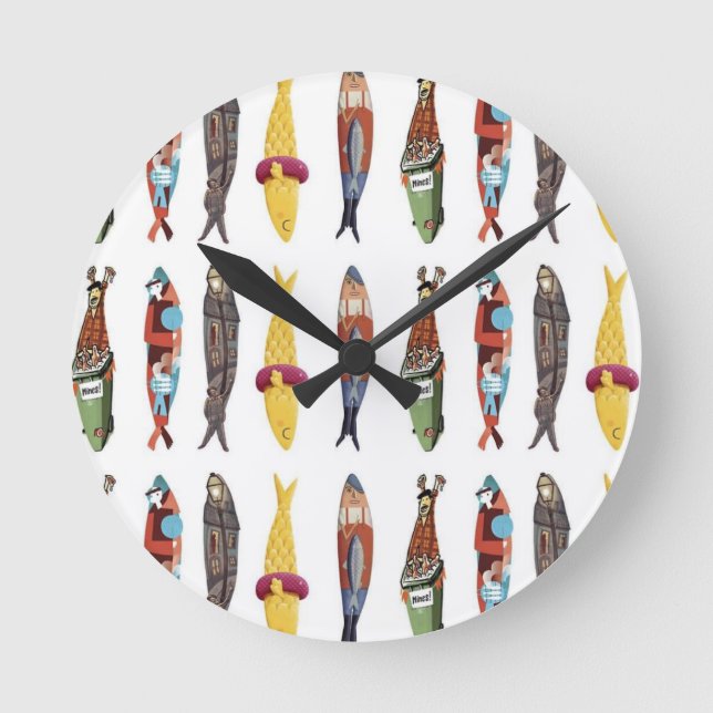 Horloge Ronde Design portugais (Recto)