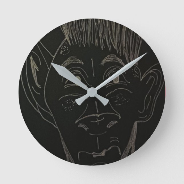 Horloge Ronde Dessin animé (Recto)