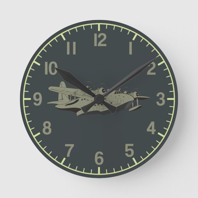 Horloge Ronde Dessin animé "Sunderland" (Recto)