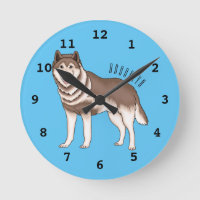 dessin humoristique sibérien husky