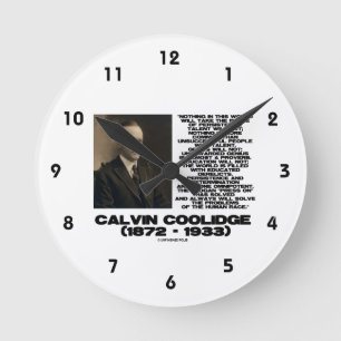 Horloge Ronde Détermination Coolidge omnipotent de persistance