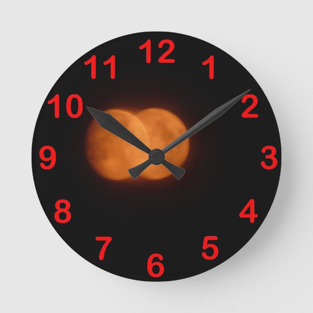 Horloge Ronde Deux lunes (Recto)