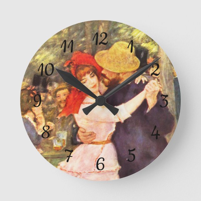 Horloge Ronde Deux Sisters, On the Terrace Auguste Renoir (Recto)
