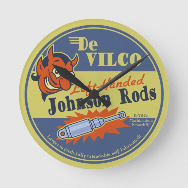 Horloge Ronde DeVILCO Left-Handed Johnsons (Recto)