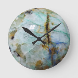 Horloge Ronde Diabolique Crystal Print Acrylique Wall Clock