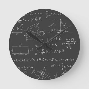 Horloge Ronde Diagrammes et formules de physique