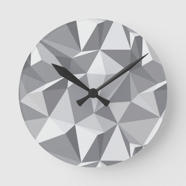 Horloge Ronde Diamant Pattern (Recto)