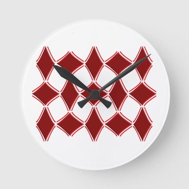 Horloge Ronde Diamants (Recto)