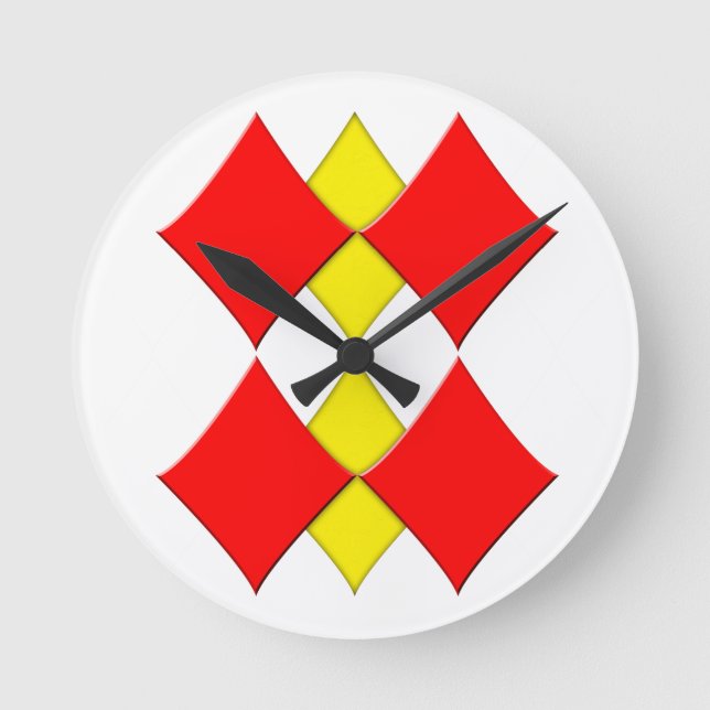 Horloge Ronde Diamants (Recto)