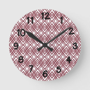 Horloge Ronde Diamants Art déco