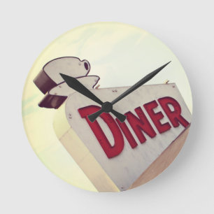 Horloge Ronde Diner