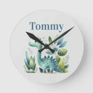 Horloge Ronde Dino Delight