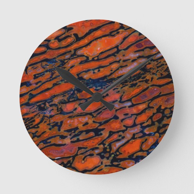 Horloge Ronde Dinosaure bone (Recto)