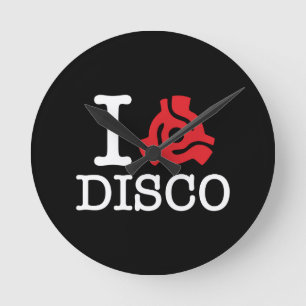 Horloge Ronde Discothèque de l'adaptateur I 45