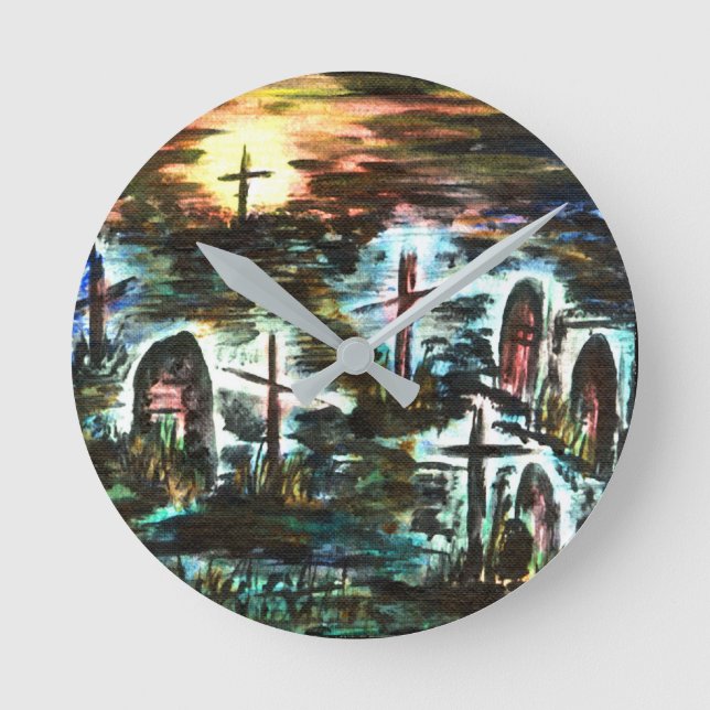 Horloge Ronde Distant Light (Recto)
