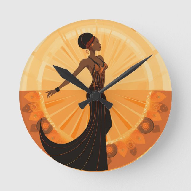 HORLOGE RONDE DIVINE FEMININE #5 (Recto)