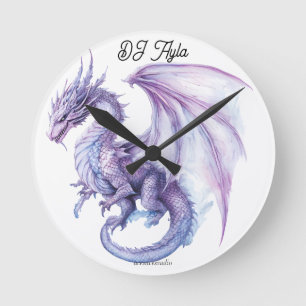 Horloge Ronde DJ Ayla dragon