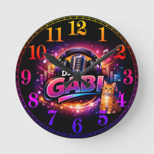 HORLOGE RONDE DJ GABI 2