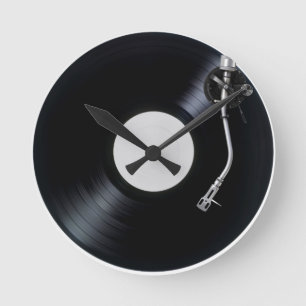Horloge Ronde DJ turntable Wall Clock
