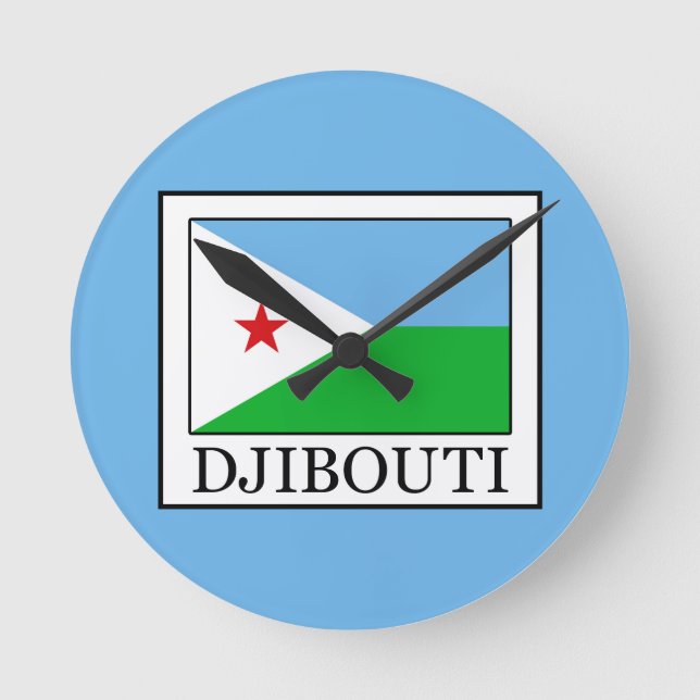 Horloge Ronde Djibouti (Recto)