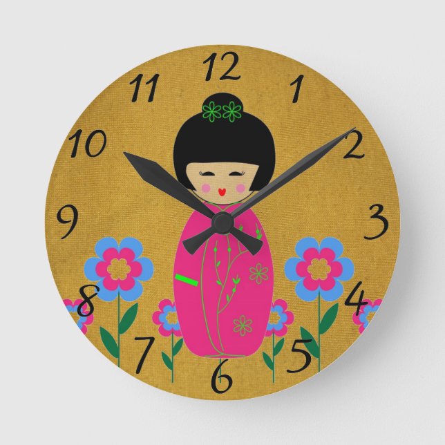 Horloge Ronde Dollar asiatique (Recto)