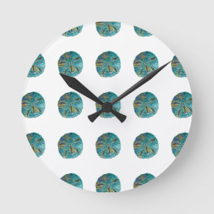 Horloge Ronde Dollar de sable Abstrait Motif Cadeau Favoriser Tu