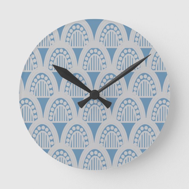 Horloge Ronde Domes Art déco (Recto)