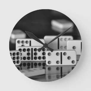 Horloge Ronde Dominos