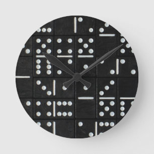 Horloge Ronde Dominos