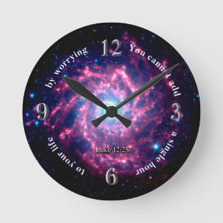 Horloge Ronde Don't Worry