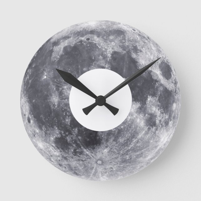 Horloge Ronde Donut de Lune      (Recto)