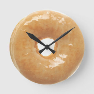Horloge Ronde Donut glacé