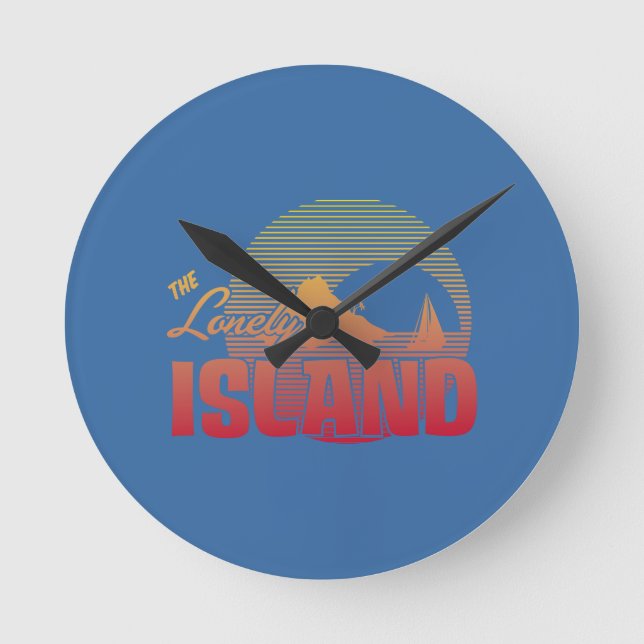 Horloge Ronde Dookie Island - Couleur (Recto)