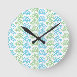 Horloge Ronde Doubles tortues