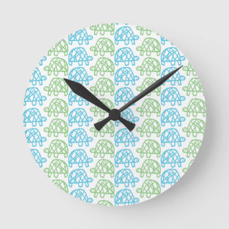 Horloge Ronde Doubles tortues