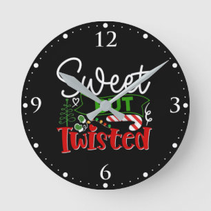 Horloge Ronde Douce Mais Tordue-64601