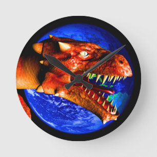 Horloge Ronde Dragon