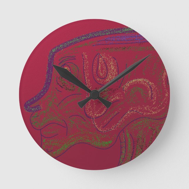 Horloge Ronde Dragon  (Recto)