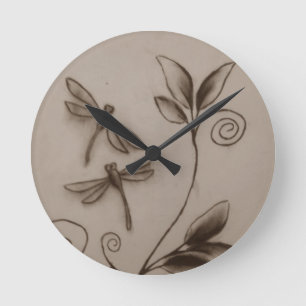 Horloge Ronde Dragonflies.jpg