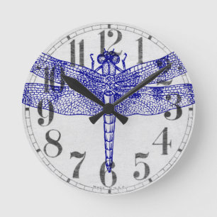 Horloge Ronde Dragonfly