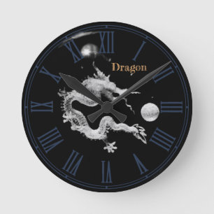 Horloge Ronde Dragons & Cristal Dragon Lore /Naissance du Dragon