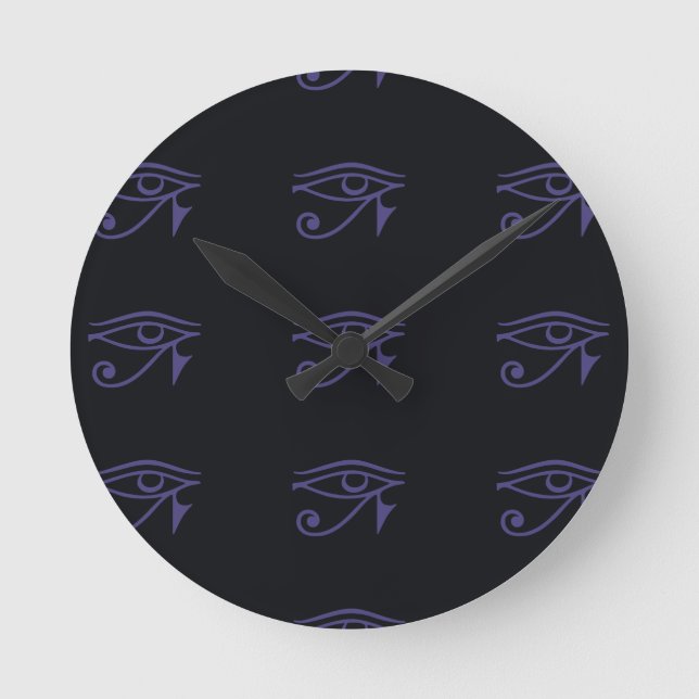 HORLOGE RONDE DRAPEAU DE FIERTE GOTH (Recto)