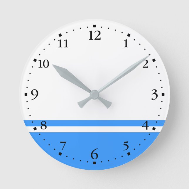 Horloge Ronde Drapeau de la République patriotique de l'Altaï (Recto)