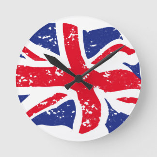 Horloge Ronde Drapeau du Royaume-Uni
