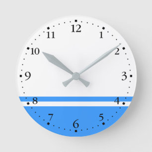 Horloge Ronde Drapeau patriotique de la République de l'Altaï